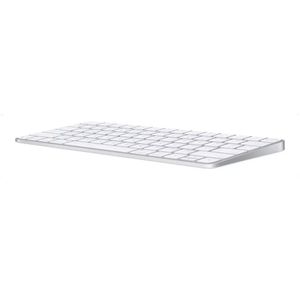 Teclado inalámbrico recargable magic keyboard touch id, conexión USB, blanco