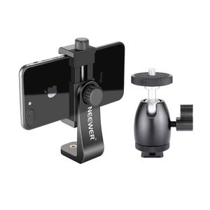 Soporte para smartphone Neewer CL-07 con rotación de 360°, negro
