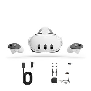Gafas de realidad virtual Meta Quest 3, 512GB, pack elite, blanco
