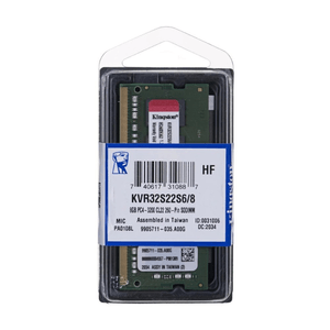 Memoria RAM para laptop Kingston 8GB DDR4 3200 MHz - KVR32S22S6/8