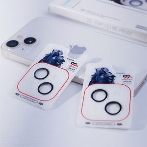 Protector de cámara para iPhone 13, transparente, con aplicador