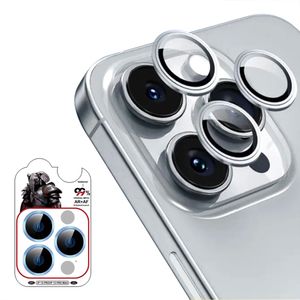 Protector de cámara para iPhone 16 Pro Max, transparente, con aplicador