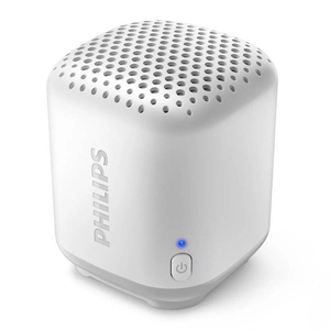 Parlante bluetooth Philips TAS1505WH 2.5W, resistente al agua IPX7, hasta 8 horas de reproducción, blanco