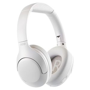 Audífonos con cancelación de ruido QCY H3 Lite ANC almohadillas acolchadas, máx. 60 horas de reproducción, blanco