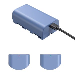Batería SmallRig L-Series/NP-F550 USB-C, 7.2V, batería 3500mAh, azul