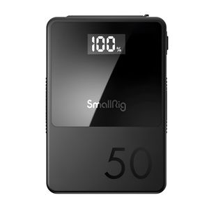 SmallRig VB50 mini V Mount, 14.8V, capacidad de batería 3400mAh, negro