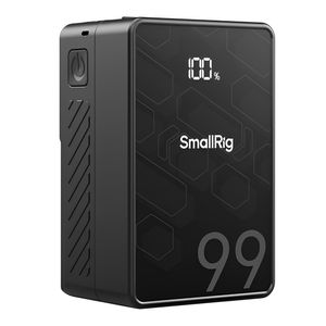 SmallRig VB99 SE Mini V-Mount, 14.54V, capacidad de batería 6800mAh, negro