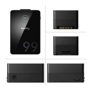 SmallRig VB99 Pro Mini V-Mount, capacidad de batería 6700 mAh / 99.16 Wh, negro