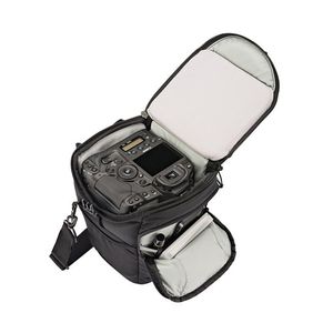 Estuche Lowepro Toploader Pro 70aw, 2 compartimentos, negro