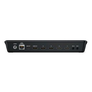Conmutador de video Blackmagic Design ATEM Mini Pro ISO, 4 entradas HDMI, negro