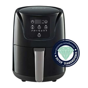 Freidora de aire Oster CKSTAF18DDF 1000w, 1.8 litros, panel digital, negro