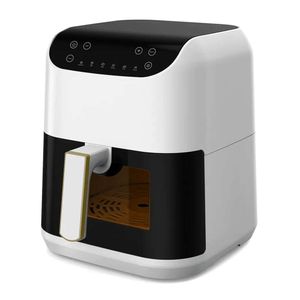 Freidora de aire Deerma DEM-KZ130W 1400w, 5.5 litros, panel digital, blanco