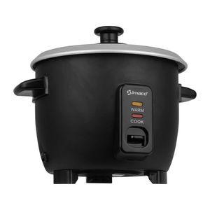 Olla arrocera Imaco RC006N 350w, capacidad 0.6 litros, negro