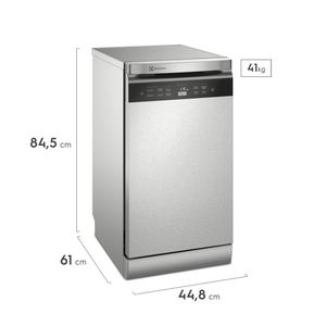 Lavavajillas Electrolux EHFE10T2MSBUS capacidad 10 cubiertos, acero inoxidable