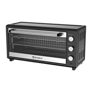 Horno eléctrico Imaco Double Cake HEB35DC 1500w, 35 litros, función especial para hacer pasteles, negro