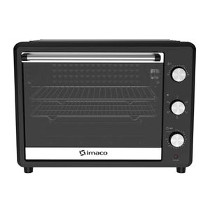 Horno rosticero eléctrico Imaco HEB55R 2200w, 55 litros, timer de 120 minutos, negro