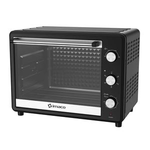Horno rosticero eléctrico Imaco HEB55R 2200w, 55 litros, timer de 120 minutos, negro
