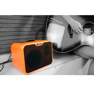 Pack Electroacústico + Amplificador joyo, tipo de cuerdas nylon, negro