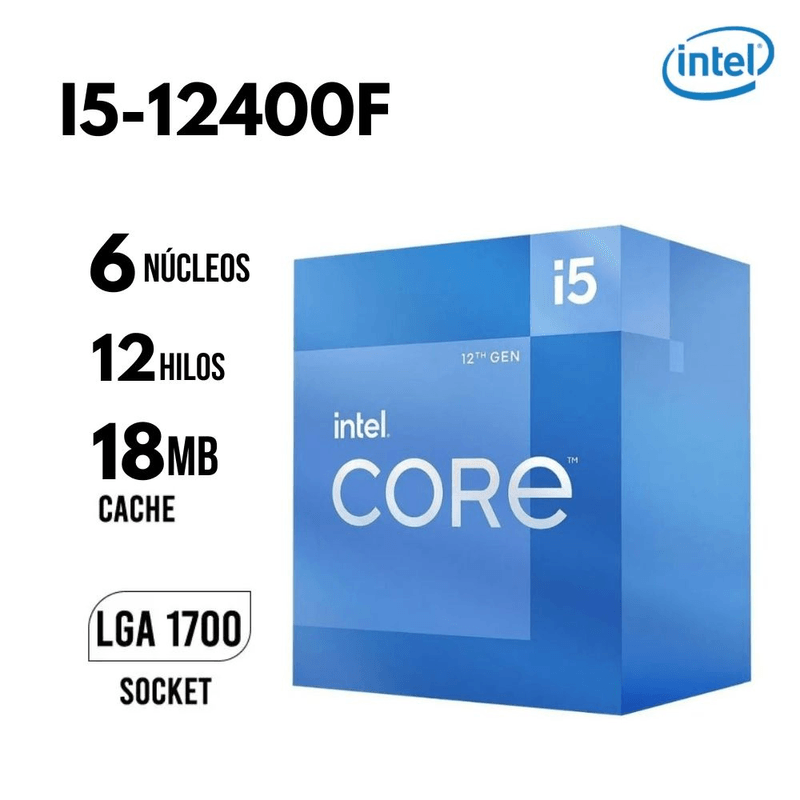 PC Gamer Intel Core i5-12400F