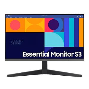 Monitor Samsung 24" FHD Essential S3 LS24C330GALXPE Panel IPS, 100Hz, HDMI / DP, negro