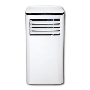Aire acondicionado portátil Midea, capacidad 12,000 BTU, 13.5W, con control remoto, blanco