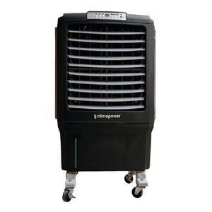 Enfriador de aire Climapower portátil, cobertura 35mts, 180W, 3 velocidades, negro