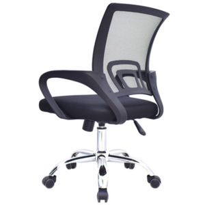 Silla Atlantis ejecutiva, para oficina, diseño ergonómico, rodachines de nylon, negro