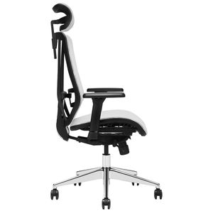 Silla de oficina Tokio Grey gerencial, ergonómica, apoyo lumbar, gris