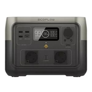 Generador portátil Ecoflow River 2 Max EU 500W, 512 Wh, gris