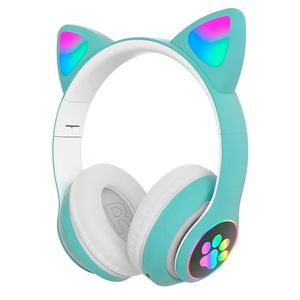 Audífonos bluetooth over ear STN-28 diseño oreja de gato, hasta 7 horas, verde