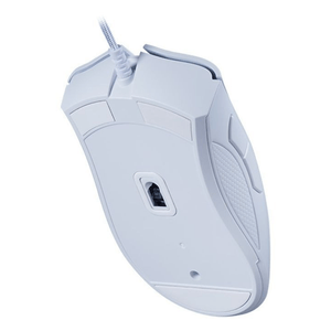 Mouse gamer Razer DeathAdder Essential alámbrico, conexión usb, 6400 DPI, luz verde, sensor óptico, blanco