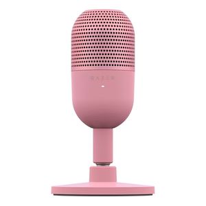 Micrófono Gamer Razer Seiren V3 Mini streaming quartz condensador, rosado