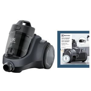 Aspiradora de tanque Electrolux EAS30 1600W, capacidad 1.8 litros, + Kit de filtros FAS30 para aspiradora EAS30 - EAS31