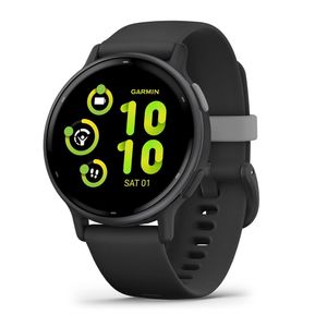 Smartwatch Garmin Vivo Active 5 GPS, pantalla 1.2", 5ATM, batería hasta 11 días, negro