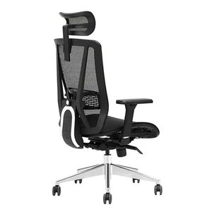 Silla de oficina Tokio Black gerencial peso máx. 150 kg, 120°, ergonómica, 5 ruedas, negro