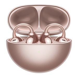 Audífonos bluetooth True Wireless Huawei FreeClip resistente al agua IP54, duración máx. 36 horas con estuche, rosado