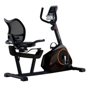 Bicicleta estática Ultimate Fitness R510 Pro peso máx. 110 kg, resistencia magnética, acero, negro