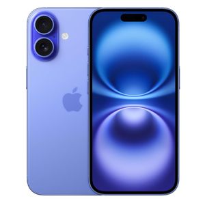 iPhone 16 c/CHIP 5G 128GB, 8GB RAM, cámara principal 48MP + 12MP, frontal 12MP, 6.1", Ultramarine