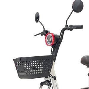 Bicimoto eléctrica GreenLine Vmp S3 PRO, peso máx. 120 kg, velocidad 25 km/h, rojo