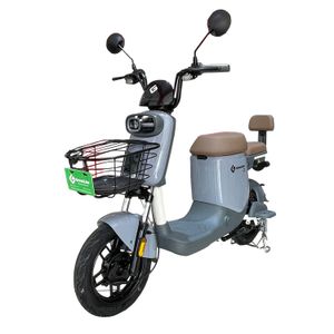 Bicimoto eléctrica GreenLine Vmp T1, 400w, velocidad 25 km/h, gris
