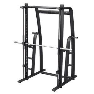 Máquina Smith, acero, ergonómico, negro