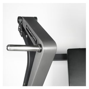 Chest Press, asiento ajustable, cuero sintético, negro