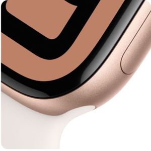 Apple Watch Serie 10, 46mm, frecuencia cardíaca, GPS, Sport Band, rose gold