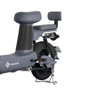 Bicimoto eléctrica GreenLine Vmp L1, 350w, velocidad 25km/h, negro mate