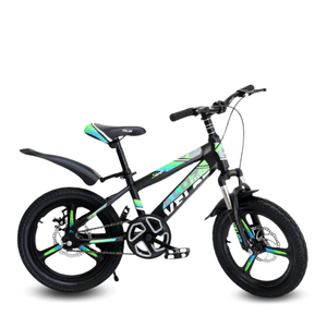 Bicicleta Veloz para niño aro 20", sistema de frenos, tapabarro, verde