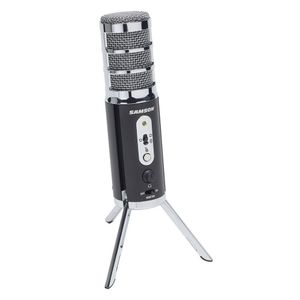Micrófono Condensador Samson Satellite, USB, negro
