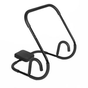 Máquina abdominales AB Shaper, con asiento, negro