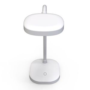 Lámpara de escritorio Westminster con rotación 360°, 4W, 240 lúmenes, 3 niveles, blanco