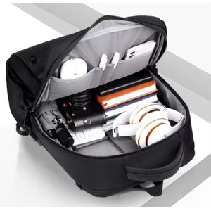 Mochila viajera de mano, ergonómica, negro