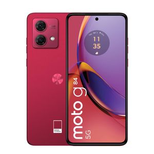 Celular Motorola G84 5G 256GB, 8GB ram, cámara principal 50MP, frontal 16MP, 6.5", magenta